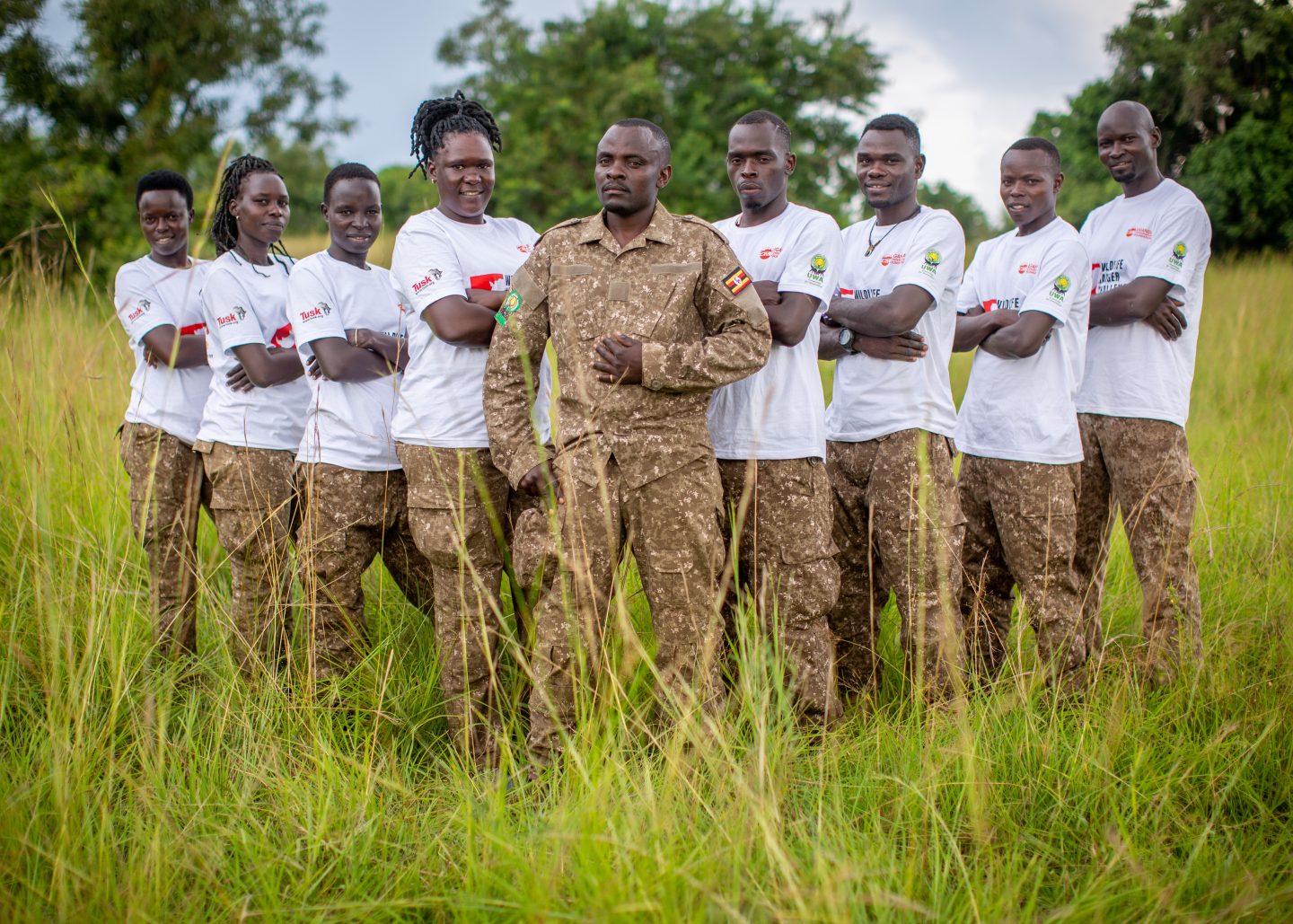 Uganda Conservation Foundation Rangers, Wildlife Ranger Challenge 2024.